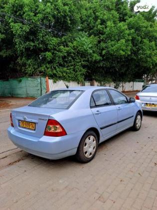 טויוטה קורולה Sun אוט' 1.6 (110 כ''ס) בנזין 2006 למכירה בנווה ירק