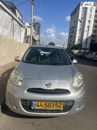 ניסאן מיקרה Visia אוט' 1.2 (80 כ''ס) בנזין 2013 למכירה בנתניה
