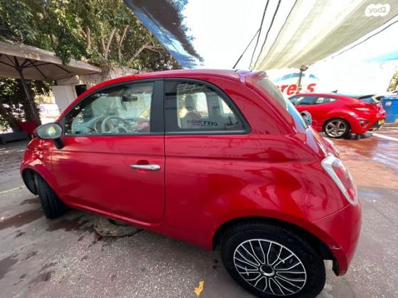 פיאט 500 Pop Plus ידני 1.2 (69 כ''ס) בנזין 2011 למכירה בתל אביב יפו