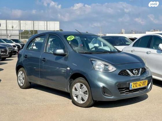 ניסאן מיקרה Visia אוט' 1.2 (80 כ''ס) בנזין 2018 למכירה בap