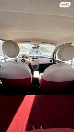 פיאט 500 Pop אוט' 1.2 (69 כ"ס) [2009-2014] בנזין 2013 למכירה בכפר יונה