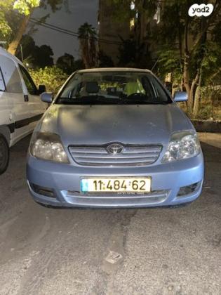 טויוטה קורולה GLI אוט' 1.6 (110 כ''ס) בנזין 2007 למכירה ברחובות