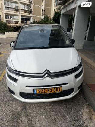 סיטרואן C4 פיקאסו Comfort PK אוט' דיזל 5 מק' 1.6 (115 כ''ס) דיזל 2016 למכירה בחולון