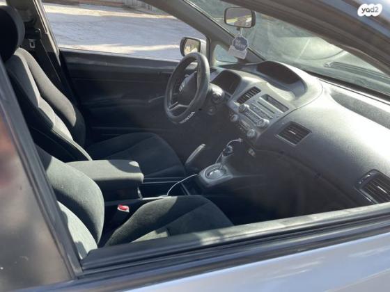 הונדה סיוויק סדאן החדשה Comfort אוט' 1.8 (140 כ''ס) בנזין 2010 למכירה בראשון לציון