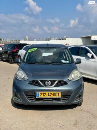 ניסאן מיקרה Visia אוט' 1.2 (80 כ''ס) בנזין 2018 למכירה בap