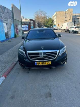 מרצדס S-Class 4X2 S500 Plug In אוט' 3.0 (465 כ"ס) היברידי חשמל / בנזין 2015 למכירה בבת ים