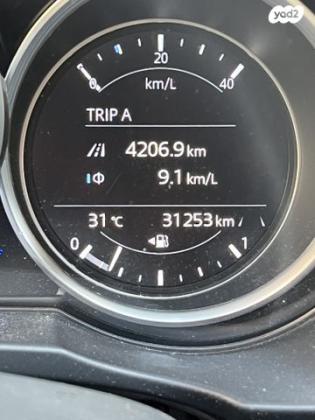 מאזדה CX-5 4X2 Luxury אוט' 2.0 (165 כ"ס) [2017 ואילך] בנזין 2019 למכירה ברמת גן