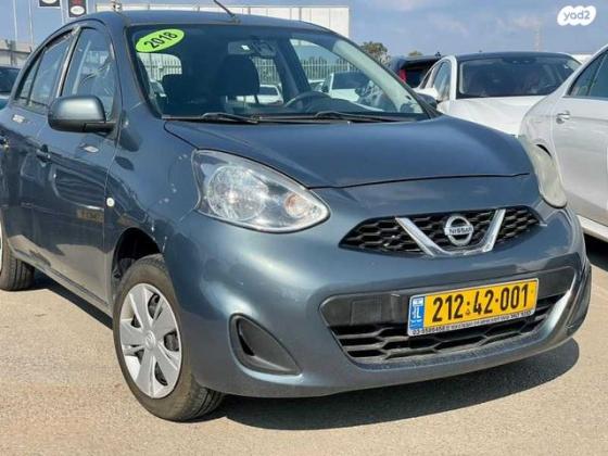 ניסאן מיקרה Visia אוט' 1.2 (80 כ''ס) בנזין 2018 למכירה בap