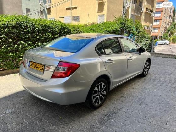 הונדה סיוויק סדאן החדשה Comfort אוט' 1.8 (142 כ''ס) בנזין 2016 למכירה בראשון לציון