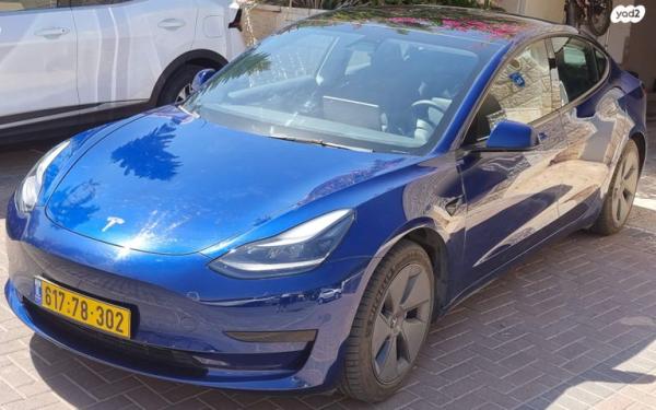 טסלה מודל 3 RWD S.Range Plus אוט' חשמלי (325 כ''ס) A חשמלי 2021 למכירה במבשרת ציון
