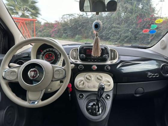 פיאט 500 Pop דואולוג'יק 1.2 (69 כ"ס) [2014 ואילך] בנזין 2016 למכירה בבאר יעקב