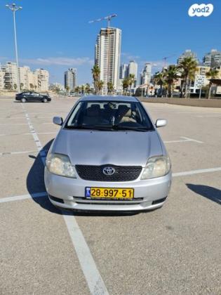 טויוטה קורולה Sun אוט' 1.6 (110 כ''ס) בנזין 2003 למכירה בירושלים