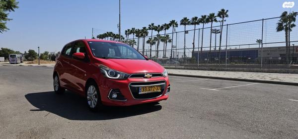 שברולט ספארק LTZ אוט' 1.4 (98 כ"ס) בנזין 2016 למכירה ברחובות