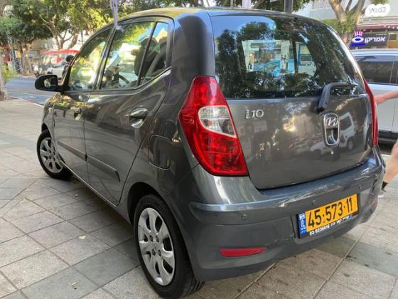 יונדאי i10 Inspire אוט' 1.1 (69 כ"ס) בנזין 2013 למכירה בפתח תקווה