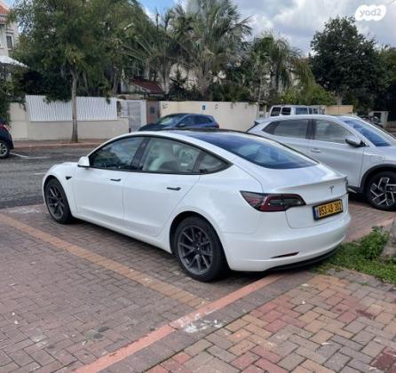 טסלה מודל 3 RWD אוט' חשמלי (283 כ''ס) C חשמלי 2022 למכירה בראש העין