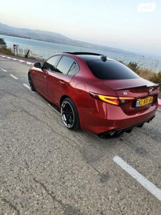 אלפא רומיאו ג'וליה 4X4 Veloce אוט' 2.0 (276 כ''ס) בנזין 2017 למכירה בטבריה