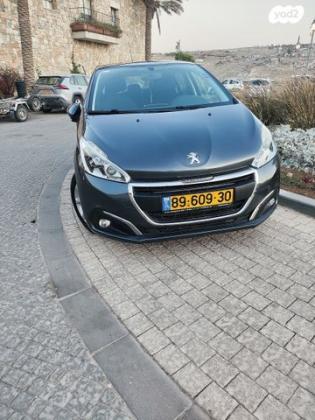 פיג'ו 208 Active אוט' 1.2 (110 כ''ס) בנזין 2015 למכירה באדם - גבע בנימין