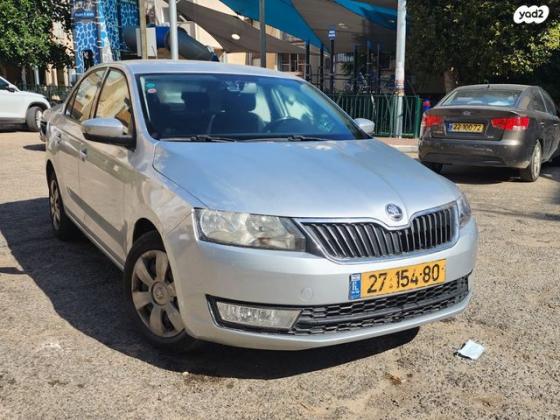 סקודה ראפיד Ambition אוט' 1.2 (90 כ"ס) בנזין 2017 למכירה בבני ברק