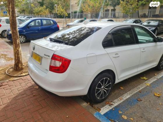 סקודה ראפיד Ambition אוט' 1.4 (125 כ"ס) בנזין 2016 למכירה בנצרת עילית u002F נוף הגליל