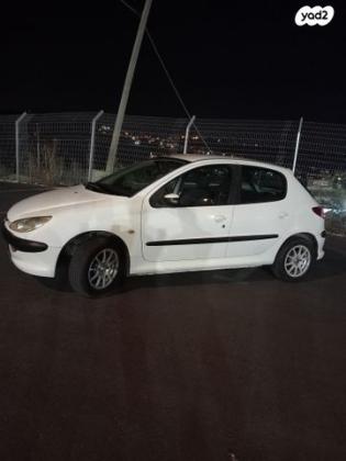 פיג'ו 206 XLine ידני 1.4 (75 כ''ס) בנזין 2004 למכירה בירושלים