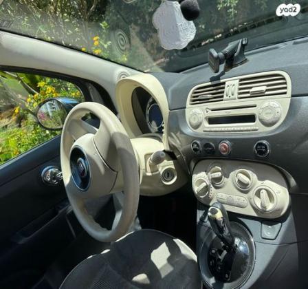 פיאט 500 My Pop Plus דואולוג'יק 1.2 (69 כ"ס) בנזין 2015 למכירה בתל אביב יפו