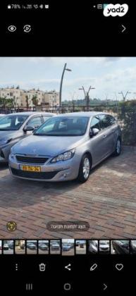 פיג'ו 308 Active SW סטיישן אוט' 1.2 (130 כ''ס) בנזין 2016 למכירה באור עקיבא