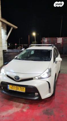 טויוטה פריוס פלוס הייבריד Regular אוט' 1.8 (99 כ"ס) בנזין 2018 למכירה בירושלים