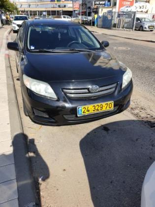 טויוטה קורולה Sun אוט' 1.6 (124 כ"ס) בנזין 2009 למכירה בחיפה