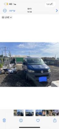 פולקסווגן טרנספורטר מסחרי/נוסעים Kombi ארוך אוט' דיזל 4 דל' 2.0 (140 כ''ס) דיזל 2010 למכירה בחיפה