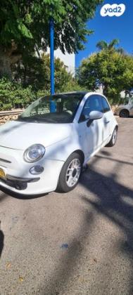 פיאט 500 Lounge דואולוג'יק 1.2 (69 כ"ס) בנזין 2013 למכירה ביבנה