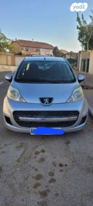 פיג'ו 107 Trendy ידני 1.0 (70 כ''ס) בנזין 2012 למכירה בירוחם