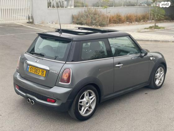 מיני קופר S אוט' 3 דל' 1.6 (175 כ''ס) בנזין 2009 למכירה בשדרות