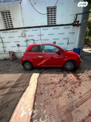 פיאט 500 Pop Plus ידני 1.2 (69 כ''ס) בנזין 2011 למכירה בתל אביב יפו