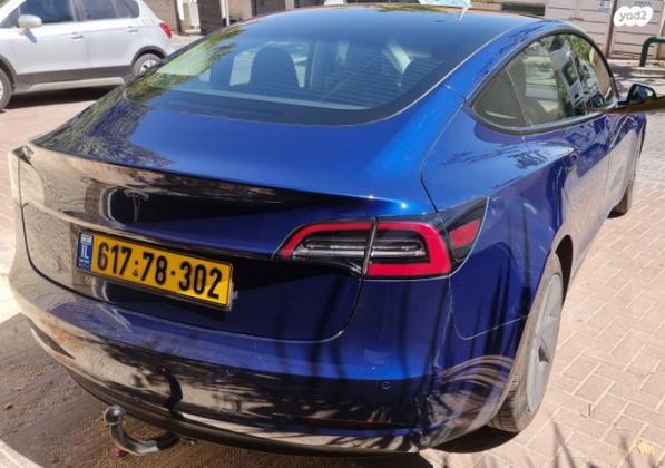 טסלה מודל 3 RWD S.Range Plus אוט' חשמלי (325 כ''ס) A חשמלי 2021 למכירה במבשרת ציון