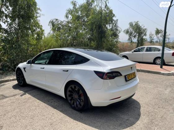 טסלה מודל 3 4X4 AWD Performance אוט' חשמלי (513 כ''ס) B חשמלי 2021 למכירה בקרית ביאליק