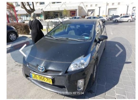 טויוטה פריוס GLI הייבריד אוט' 1.8 (99 כ"ס) בנזין 2009 למכירה בירושלים