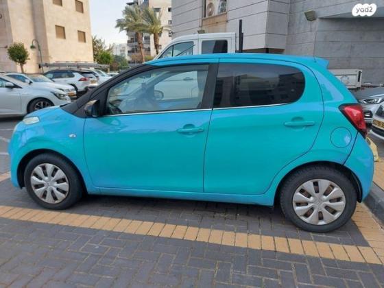 סיטרואן C1 Feel רובוטית 1.0 (69 כ''ס) בנזין 2016 למכירה בתל אביב יפו