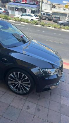 סקודה סופרב (עד 2019) L&K אוט' 2.0 (220 כ''ס) בנזין 2018 למכירה בבאר יעקב