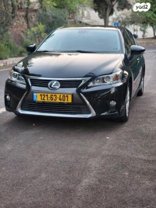 לקסוס CT200H Premium הייבריד אוט' 1.8 (99 כ"ס) בנזין 2018 למכירה בירושלים