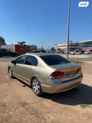 הונדה סיוויק סדאן החדשה LS אוט' 1.8 (140 כ''ס) בנזין 2008 למכירה בעפולה