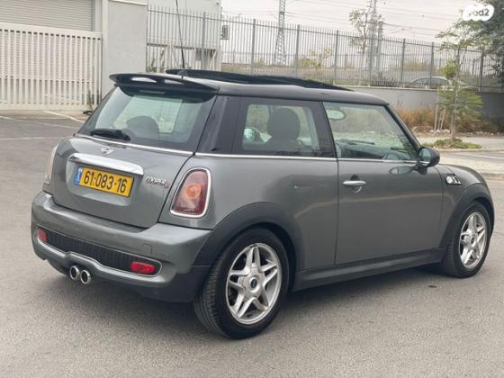 מיני קופר S אוט' 3 דל' 1.6 (175 כ''ס) בנזין 2009 למכירה בשדרות