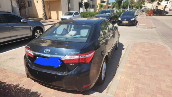 טויוטה קורולה GLI-FL אוט' 1.6 (132 כ''ס) [2013-2016] בנזין 2016 למכירה באשקלון