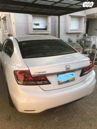 הונדה סיוויק סדאן החדשה LX אוט' 1.8 (140 כ"ס) בנזין 2014 למכירה בעכו