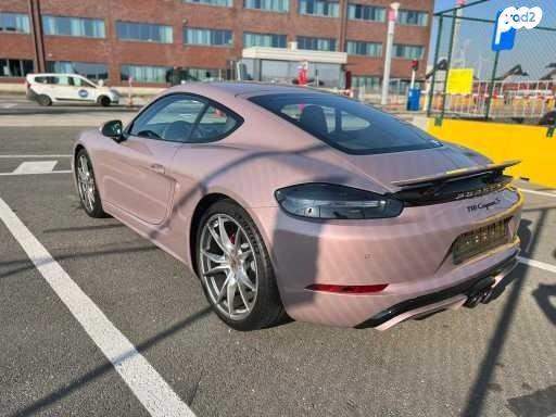 פורשה 718 קאיימן S קופה אוט' 2.0 (350 כ''ס) בנזין 2023 למכירה בנתניה