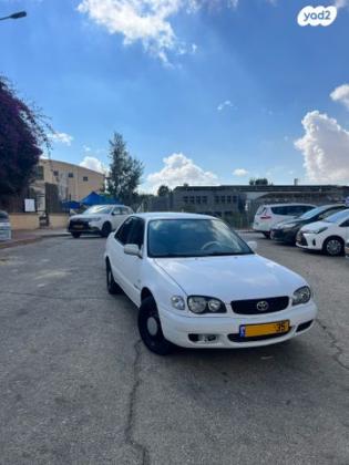 טויוטה קורולה GLI אוט' 1.6 (99-02)- 110 כ"ס בנזין 2002 למכירה בבאר שבע
