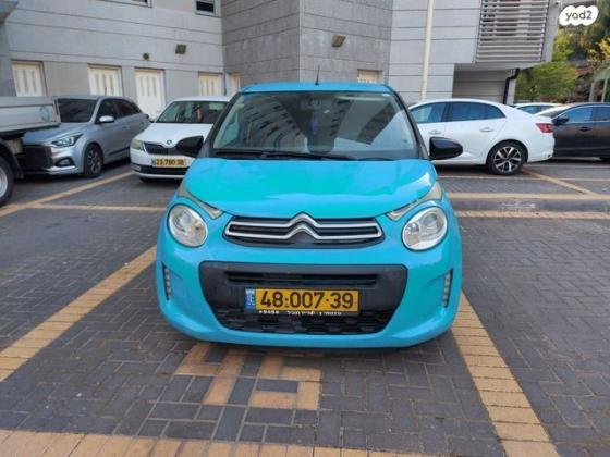 סיטרואן C1 Feel רובוטית 1.0 (69 כ''ס) בנזין 2016 למכירה בתל אביב יפו