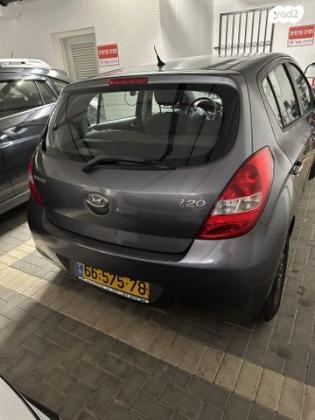 יונדאי i20 Inspire אוט' 1.4 (100 כ"ס) [2009-2015] בנזין 2011 למכירה ביבנה