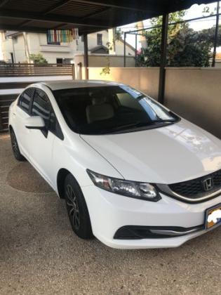 הונדה סיוויק סדאן החדשה LX אוט' 1.8 (140 כ"ס) בנזין 2014 למכירה בעכו