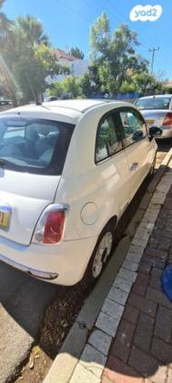 פיאט 500 Lounge דואולוג'יק 1.2 (69 כ"ס) בנזין 2013 למכירה ביבנה