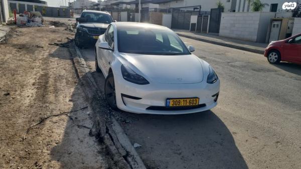 טסלה מודל 3 RWD אוט' חשמלי (283 כ''ס) E חשמלי 2022 למכירה בבאר שבע